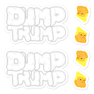 Double Dump Trump 5.5" x 5.5" sticker sheet